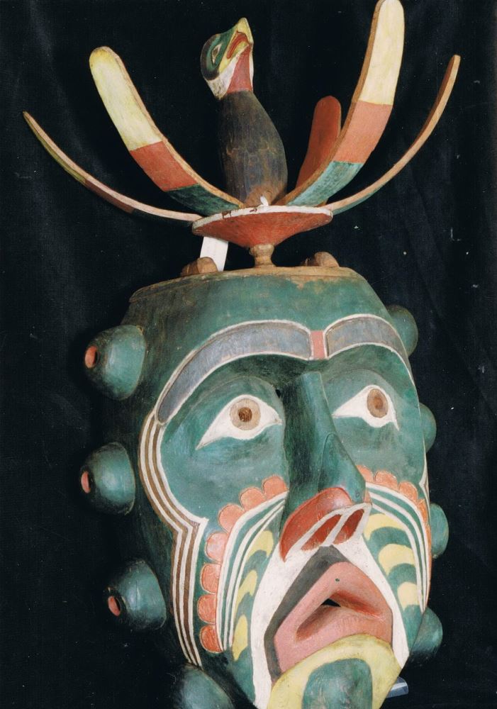 Bob Harris, Kwakiutl. Northwest Native Mask