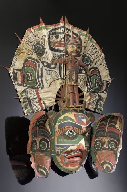 Bob Harris, Kwakiutl. Northwest Native Sun Mask
