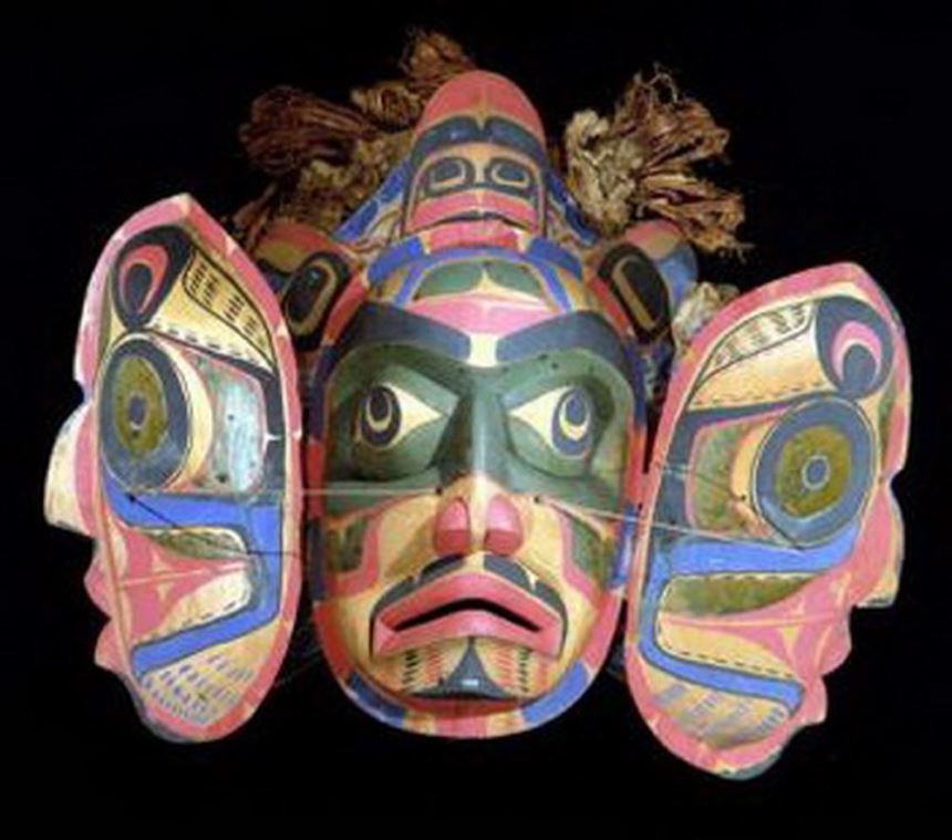 Bob Harris, Kwakiutl. Transformation Mask
