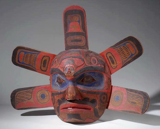 Charlie James, Kwakiutl Artist. Tsegame Mask