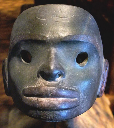 Northwest Coast Native Indian Art, Stone Mask