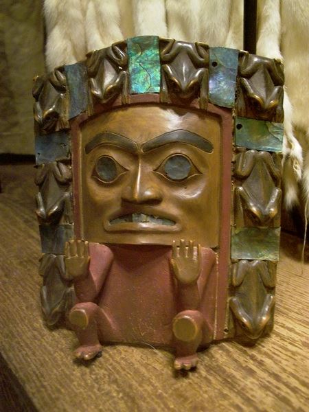 Northwest Coast Native Indian Art, Tsimshian Frog Frontlet